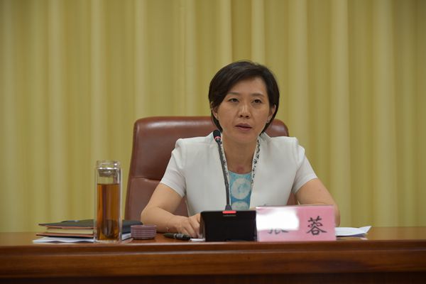 张蓉副秘书长讲话市卫生健康委党组书记,主任马效恩讲话章丘区作交流